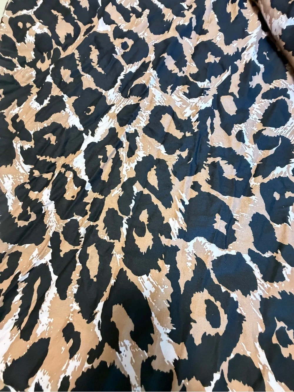Diane von Furstenberg DVF Target King Reversible Duvet Cover Leopard Waterlily